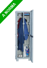 Armadietti spogliatoio in plastica