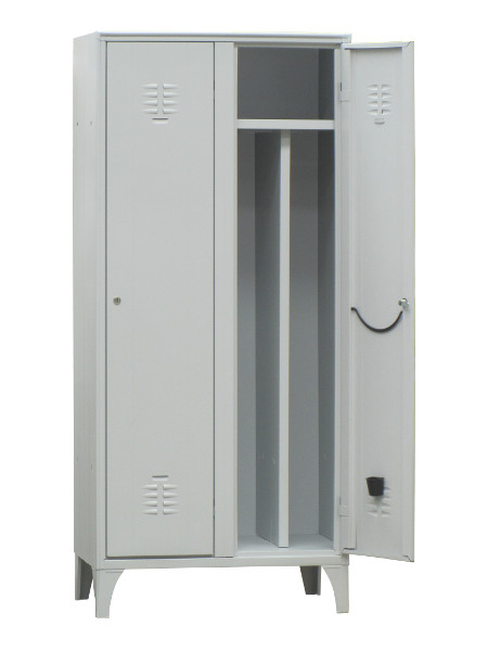Armadietto spogliatoio a norma sporco-pulito a 2 posti