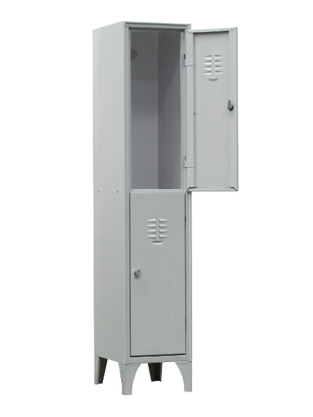Armadietto spogliatoio sovrapposto a 2 vani