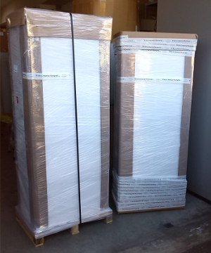 Imballo armadietti spogliatoio