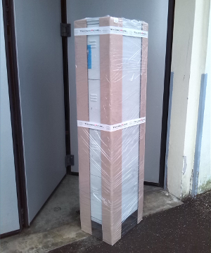 Imballo armadietto spogliatoio